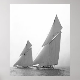 De Amerikaanse Cup Defenders Poster