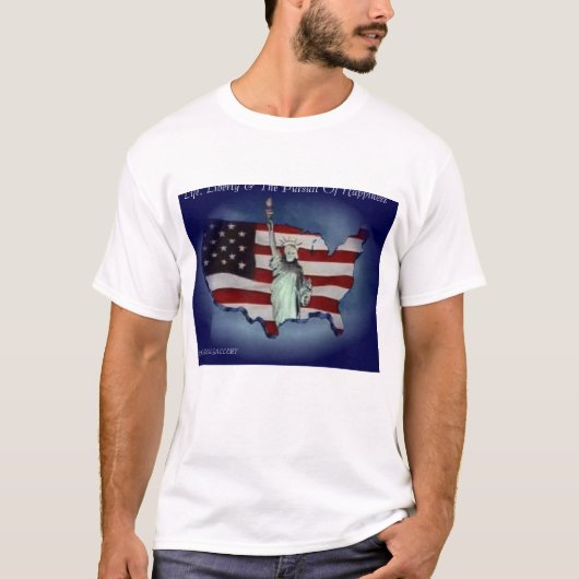 DE AMERIKAANSE DREAM T-SHIRT (Voorkant)