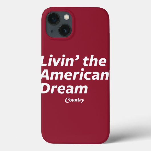 De Amerikaanse droom leven Case-Mate iPhone Case (Achterkant)