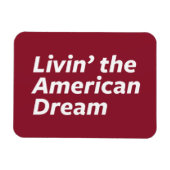 De Amerikaanse droom leven Magneet (Horizontaal)
