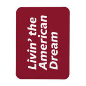 De Amerikaanse droom leven Magneet (Verticaal)