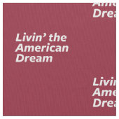 De Amerikaanse droom leven Stof (Close Up)