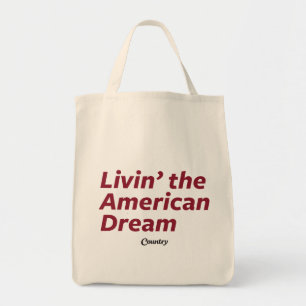 De Amerikaanse droom leven Tote Bag