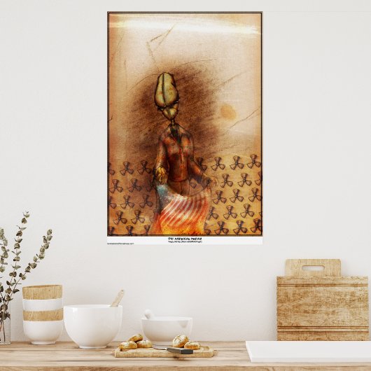 De Amerikaanse droom Poster (Keuken)