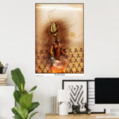 De Amerikaanse droom Poster (Thuiskantoor)