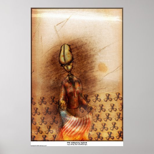 De Amerikaanse droom Poster (Voorkant)