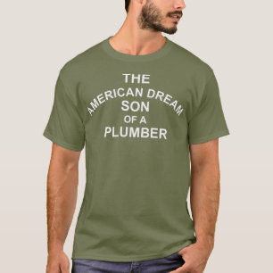 De Amerikaanse droom Zoon van een Plumber Premium T-shirt