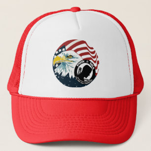De Amerikaanse Eagle POW-MIA Trucker Pet