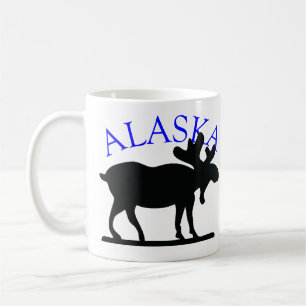 De Amerikaanse elanden van Alaska Koffiemok