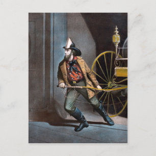 De Amerikaanse Fireman 1858 Briefkaarten