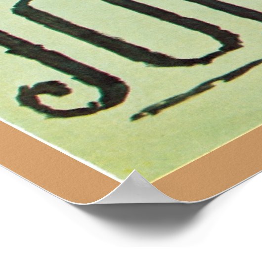 De Amerikaanse geest Poster (Hoek)