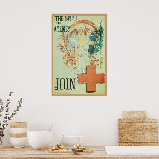 De Amerikaanse geest Poster (Keuken)