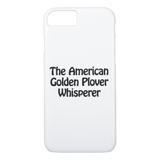 de Amerikaanse gouden pluvierfluisteraar Case-Mate iPhone Case (Achterkant)