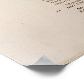 De Amerikaanse grondwet, 1787 Poster (Hoek)