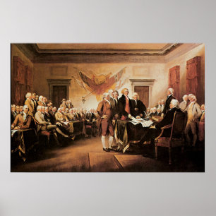 De Amerikaanse Grondwet Afdruk Poster