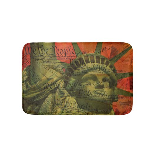 De Amerikaanse grondwet Badmat (Voorkant)