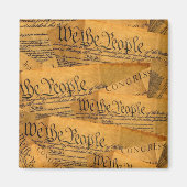 De Amerikaanse grondwet Magneet (Voorkant)