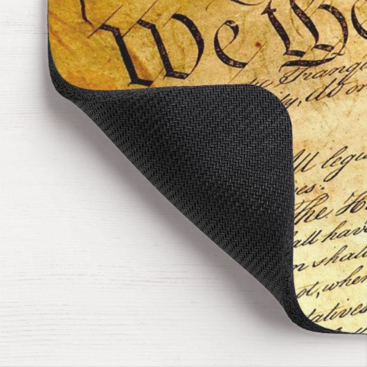 De Amerikaanse grondwet Muismat (Hoek)