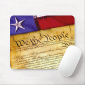 De Amerikaanse grondwet Muismat (Met muis)