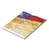 De Amerikaanse grondwet Notitieblok (Linkerzijde)