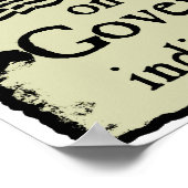 De Amerikaanse grondwet Poster (Hoek)