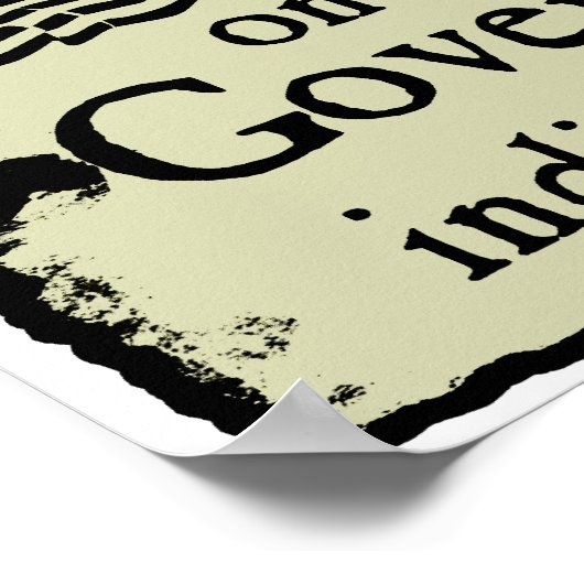 De Amerikaanse grondwet Poster (Hoek)