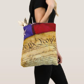 De Amerikaanse grondwet Tote Bag (Dichtbij)