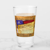 De Amerikaanse grondwet van het volk Glas (Achterkant)