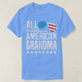 De Amerikaanse grootmoeder op 4 juli T-shirt (Design voorkant)