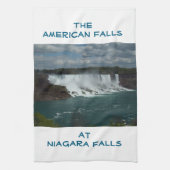 De Amerikaanse Herfsten op Niagara Herfsten Theedoek (Verticaal)