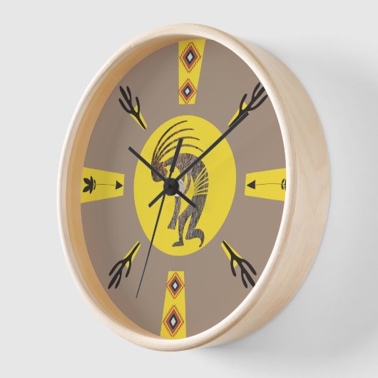 De Amerikaanse indiaan Sun Kokopelli (Hoek)