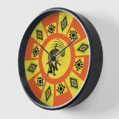 De Amerikaanse indiaan Sun Kokopelli (Hoek)