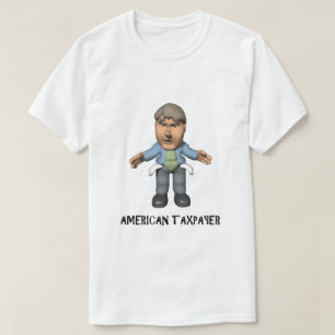 De Amerikaanse IRS van de Belastingbetaler Lege T-shirt