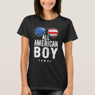 De Amerikaanse jongen op 4 juli jl. zorgt voor Kin T-shirt