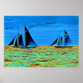 De Amerikaanse kampioenen Idler en Hildegarde Poster (Voorkant)