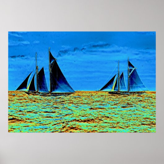 De Amerikaanse kampioenen Idler en Hildegarde Poster (Voorkant)