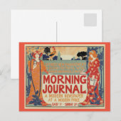 De Amerikaanse krant "Argendresse" adverteren Briefkaart (Voorkant / Achterkant)