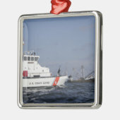 De Amerikaanse kustwacht Cutter Marlin patrouleert Metalen Ornament (Links)