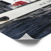 De Amerikaanse kustwacht Cutter Marlin patrouleert Poster (Hoek)