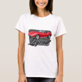 De Amerikaanse Legende in Red T-shirt (Voorkant)