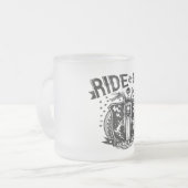 de amerikaanse legende matglas koffiemok (Voorkant links)