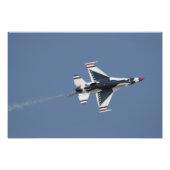 De Amerikaanse luchtmacht Thunderbird Foto Afdruk (Voorkant)