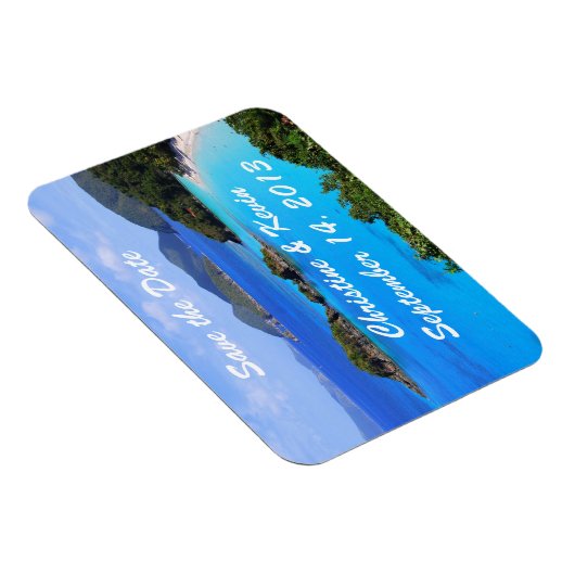 De Amerikaanse Maagdeneilanden sparen de Datum Mag Magneet (Rechterzijde)