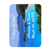 De Amerikaanse Maagdeneilanden sparen de Datum Mag Magneet (Verticaal)