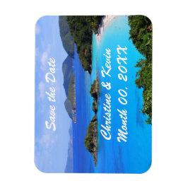 De Amerikaanse Maagdeneilanden sparen de Datum Mag Magneet