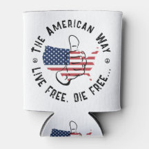 De Amerikaanse manier om vrij te leven en vrij te