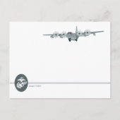 De Amerikaanse marine Aviation [C-130] Briefkaart (Voorkant)