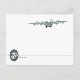 De Amerikaanse marine Aviation [C-130] Briefkaart