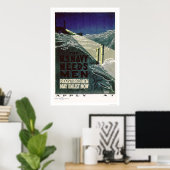 De Amerikaanse marine heeft Mannen nodig (US02300) Poster (Thuiskantoor)