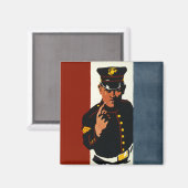 De Amerikaanse mariniers willen je Magneet (Voorkant / Achterkant)